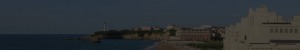 Biarritz phare & beach view