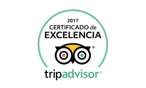 Certificado Excelencia TripAdvisor 2017