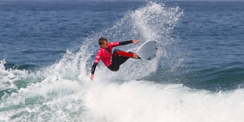 Biarritz surf european championship poster french basque region april 2020