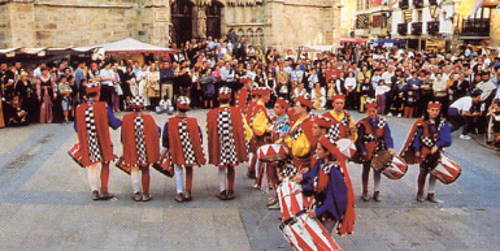 Balmaseda Medieval Market near Bilbao May