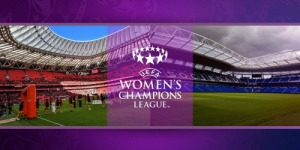 Logo UEFA Women World champion League august 2020 in Bilbao and San Sebastian
