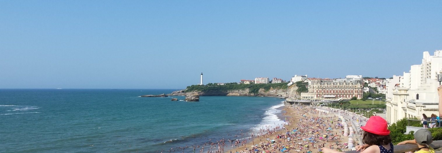 Biarritz - Gran Playa. País Vasco francés