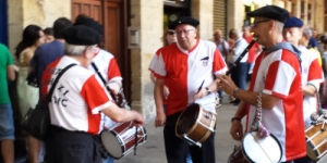 Basque traditional flute and drum