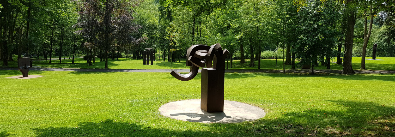Chillida-Leku Museum - sculptures in the forest - Basque culture July 2021