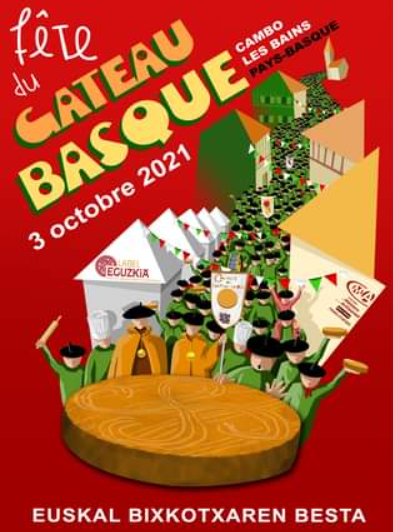 Cambo les Bains - Basque cake festival cartel