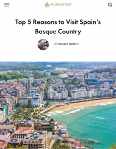 Pursuitist - 5 razones principales para visitar el País Vasco español