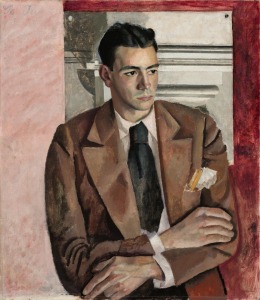 Portrait of Díaz Caneja made by Basque painter Olasagasti in 1930