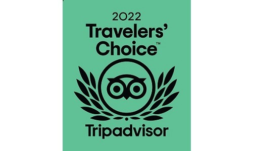 2022 Travellers' Choice by Tripadvisor.
